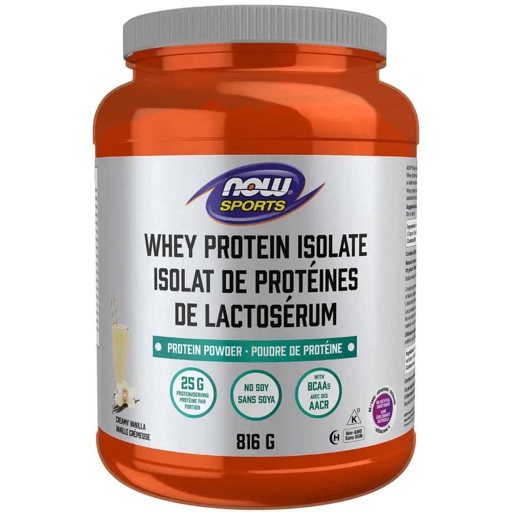 Whey Protein Isolate | NOW® Foods® | Diffrent Flavor