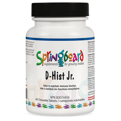D-Hist Jr. | Ortho Molecular | 60 Chewable tablets