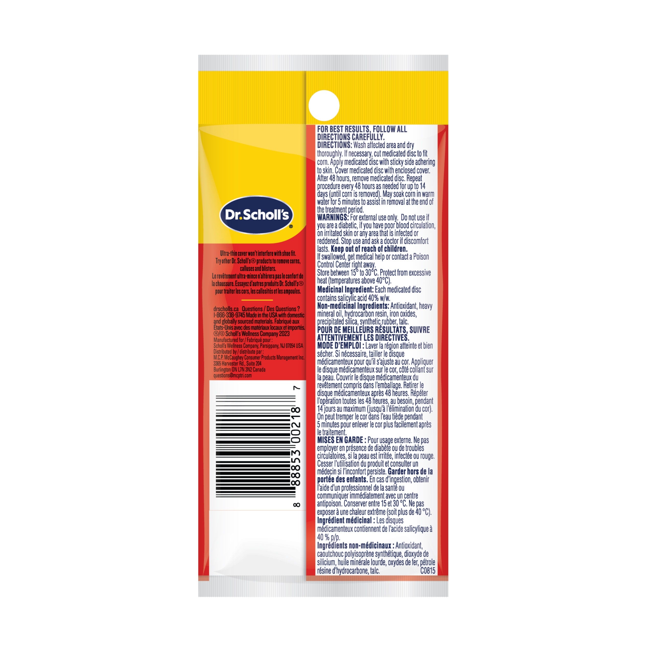 Ultra-Thin Corn Removers | Dr. Scholl's® | 9 Covers and Medicated Discs