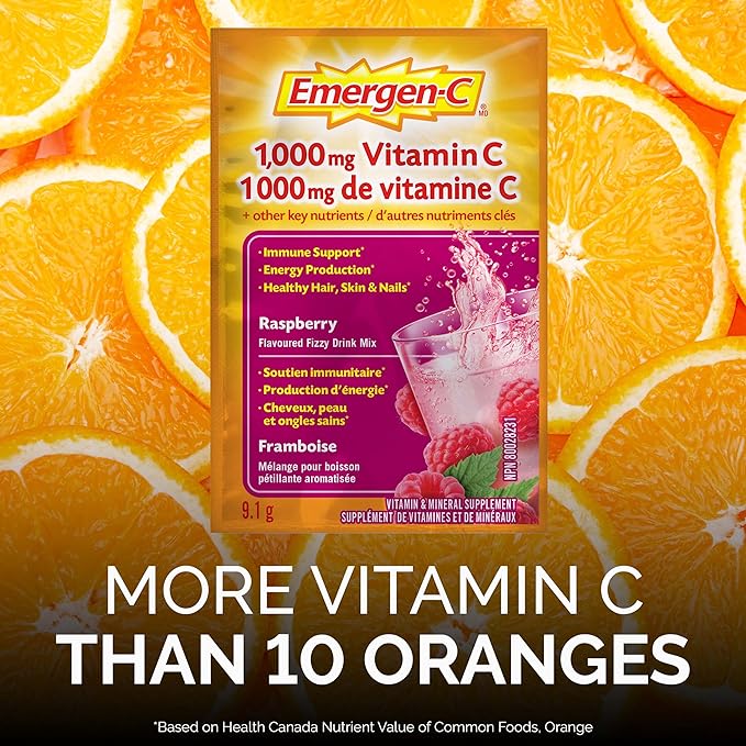 Raspberry | Emergen-C® | 30 Sachets