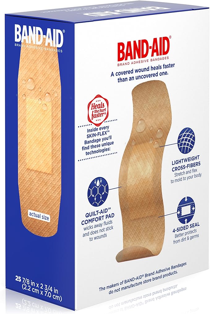 Skin-Flex® Bandages (All One Size) | Band-Aid® | 25 Count