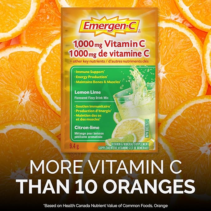 Lemon Lime | Emergen-C® | 30 Sachets