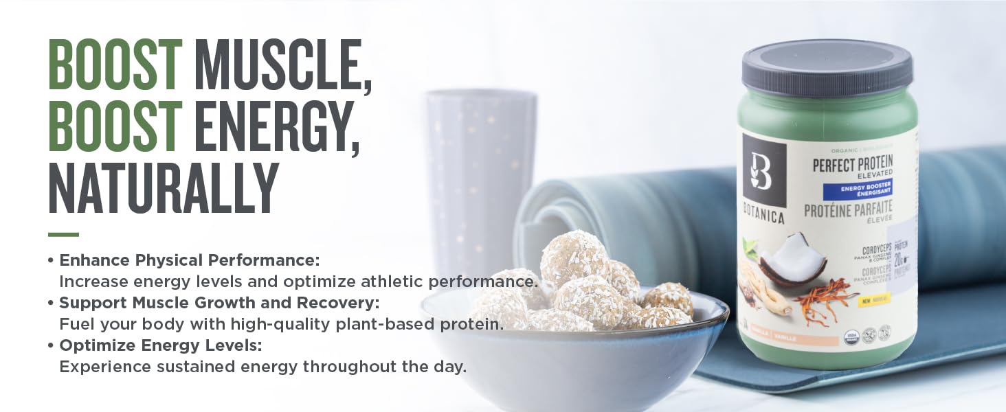Perfect Protein Elevated - Energy Booster | Botanica | 574 g