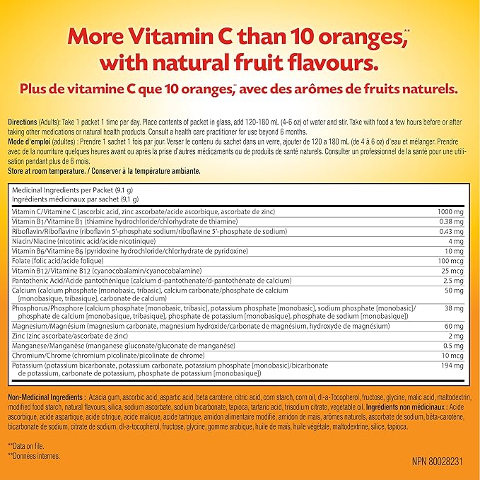 Tangerine | Emergen-C® | 30 Sachets