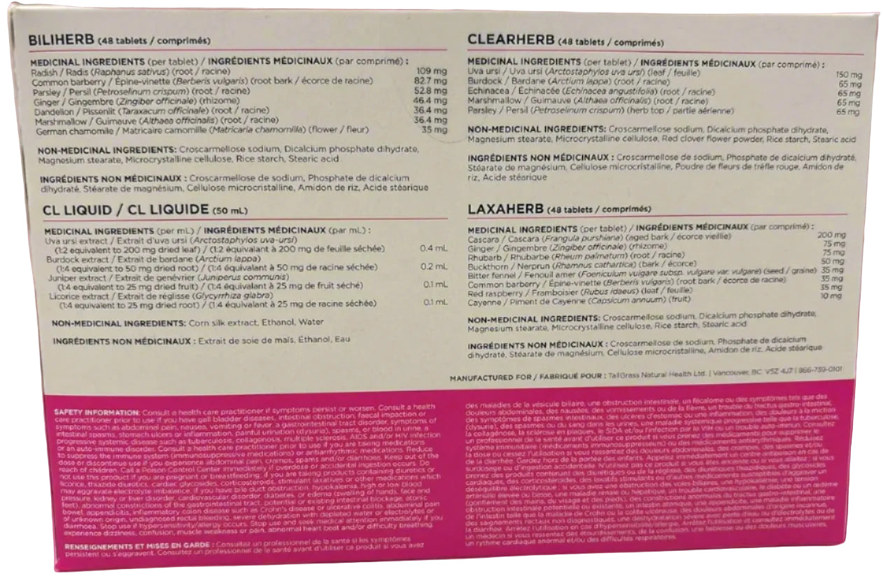 Herbal D-Tox by Wild Rose – 12-Day Herbal Detox & Digestive Cleanse | Complete Kit