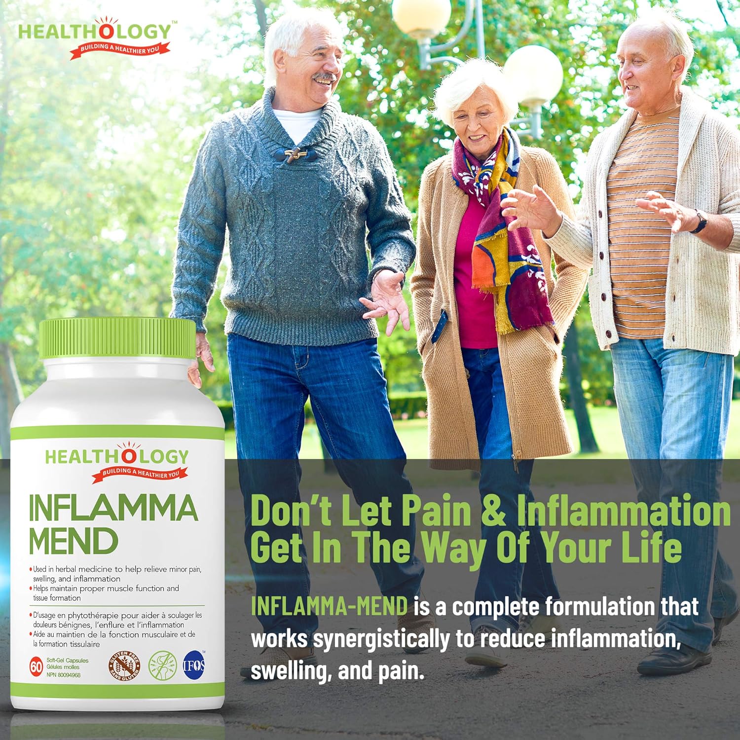 Inflamma-mend | Healthology™ | 60 Softgels