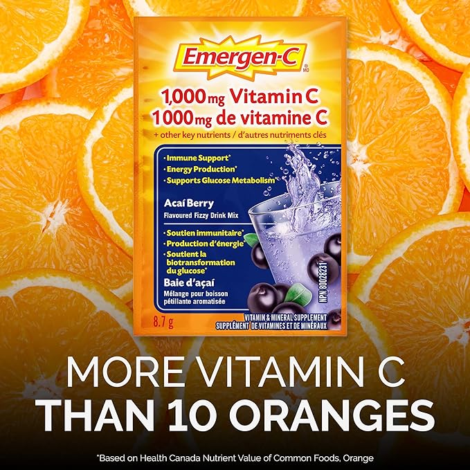 Acai Berry | Emergen-C® | 30 Sachets