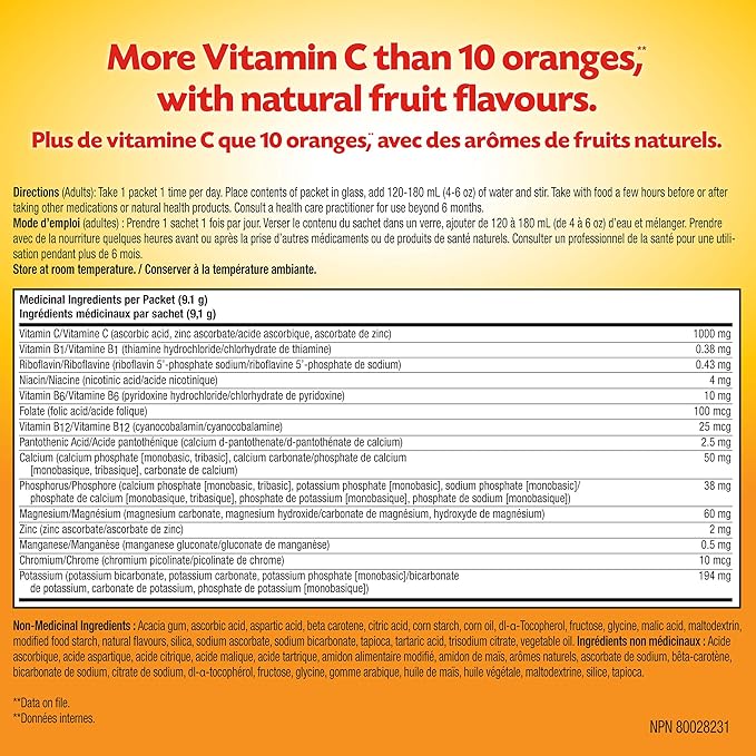 Super Orange | Emergen-C® | 30 Packets