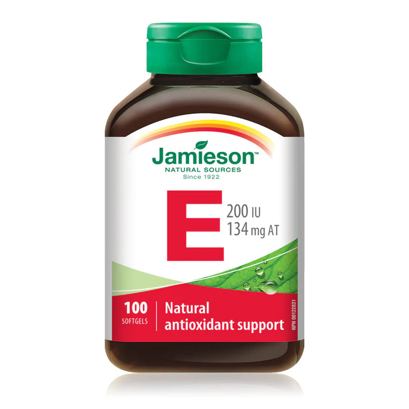 Vitamin E 200 IU | Jamieson™ | 100 Softgels