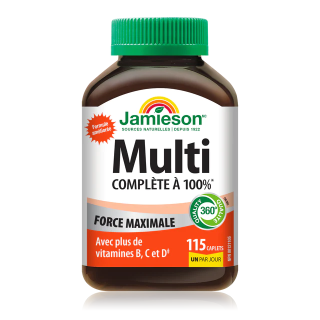 100% Complete Multi Max Strength | Jamieson™ | 115 Caplets