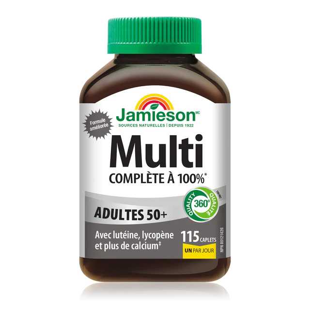 Complete Multi Adults 50+ | Jamieson™ | 115 Caplets