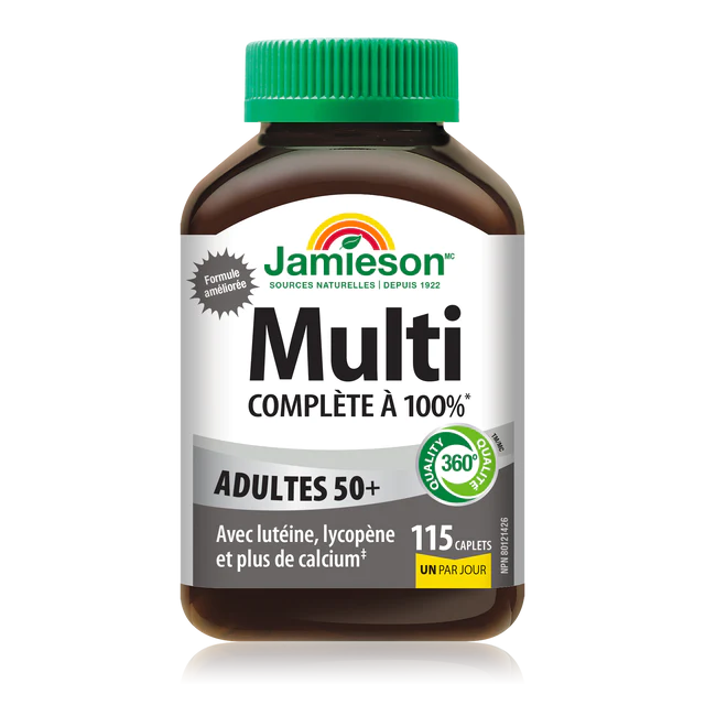 100% Complete Multi For Adults 50+ | Jamieson™ | 115 Caplets