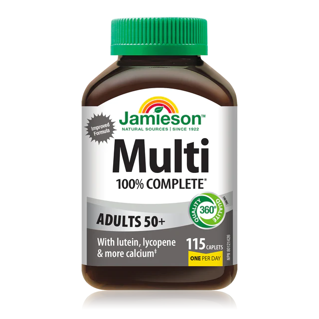 Complete Multi Adults 50+ | Jamieson™ | 115 Caplets