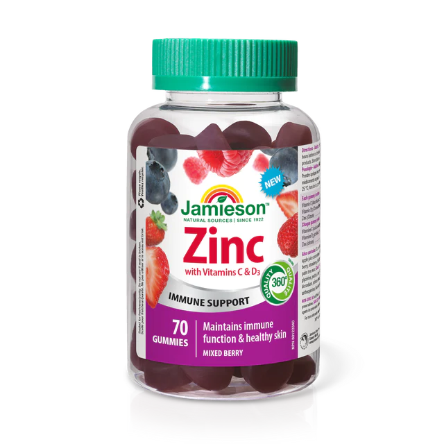 Zinc | Jamieson™ | 70 Gummies