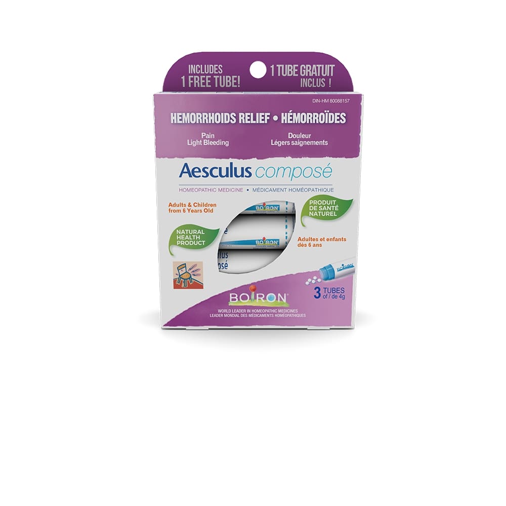 Aesculus Compose | Boiron® | 3 tubes of 4gr