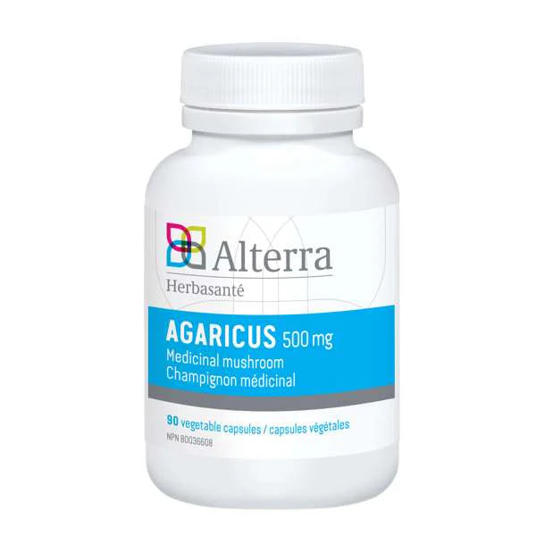 Agaricus 500mg | Alterra® | 90 Veggie Capsules