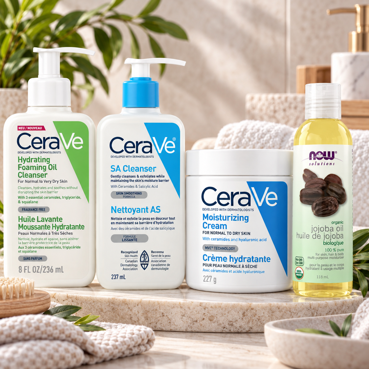 Bath & Body Routine – Cleanse, Exfoliate, Moisturize & Nourish