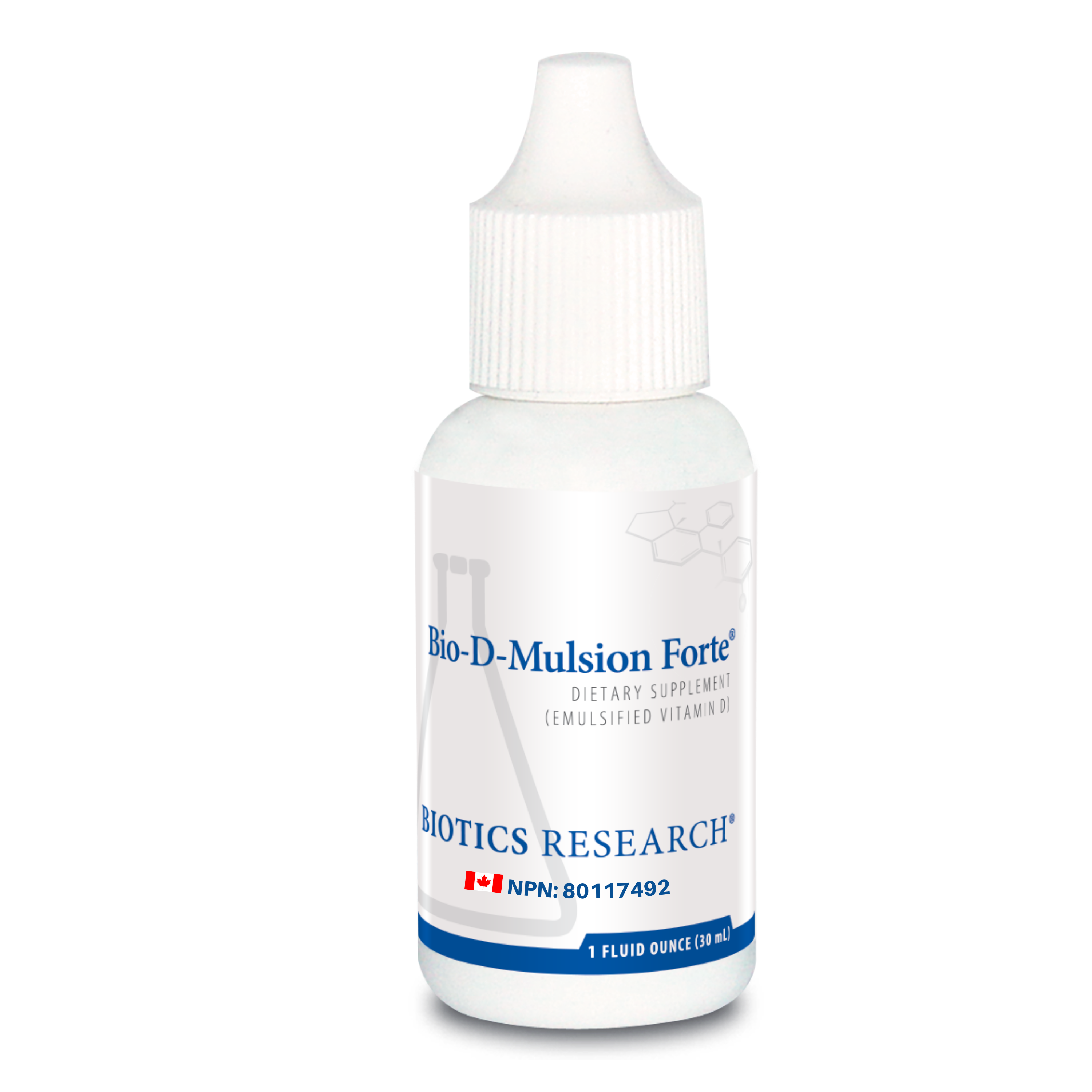 Bio-D-Mulsion Forte (2,000 IU's) | Biotics Research® | 1 fl.oz