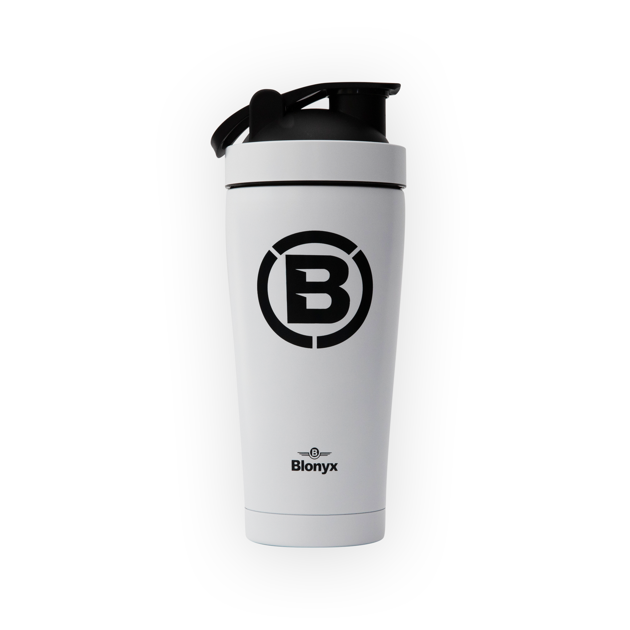 Blonyx Stainless Steel Shaker Cup - White