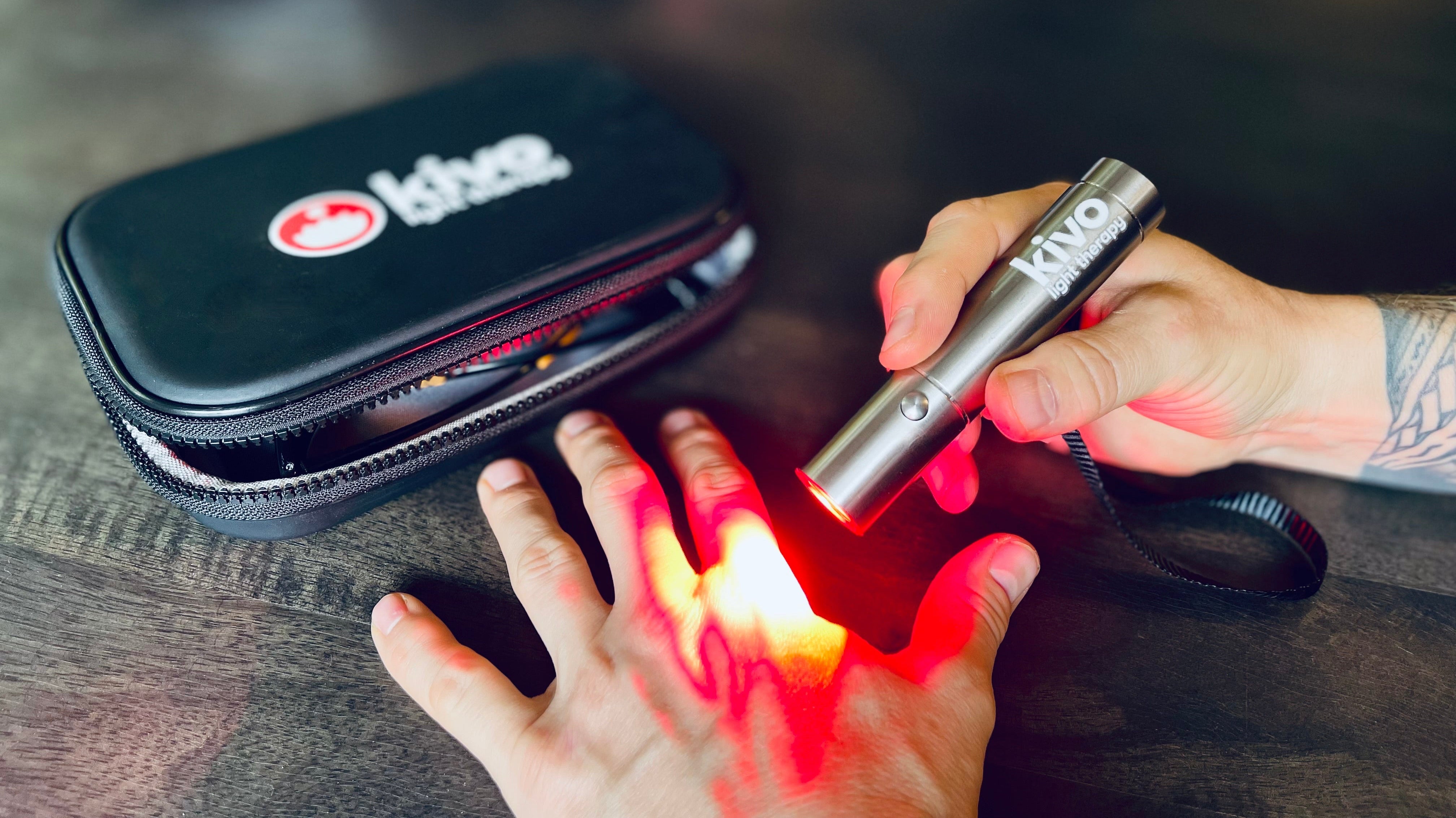 Kivo Elite Red Light Therapy Flashlight