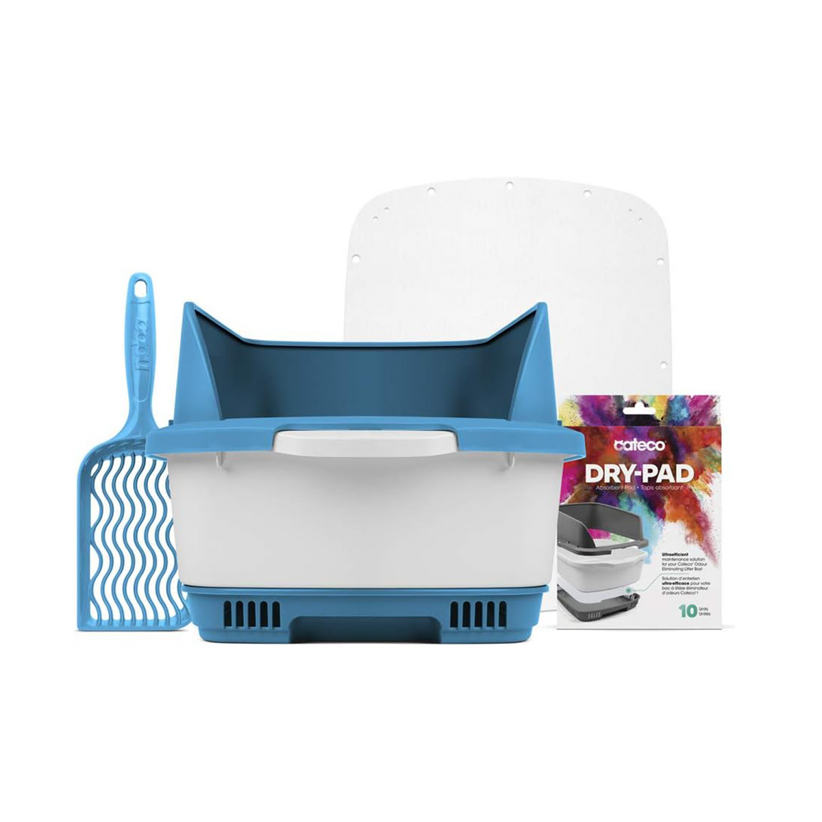 Cateco Odour-Eliminating Litter box - Complete Starter Kit