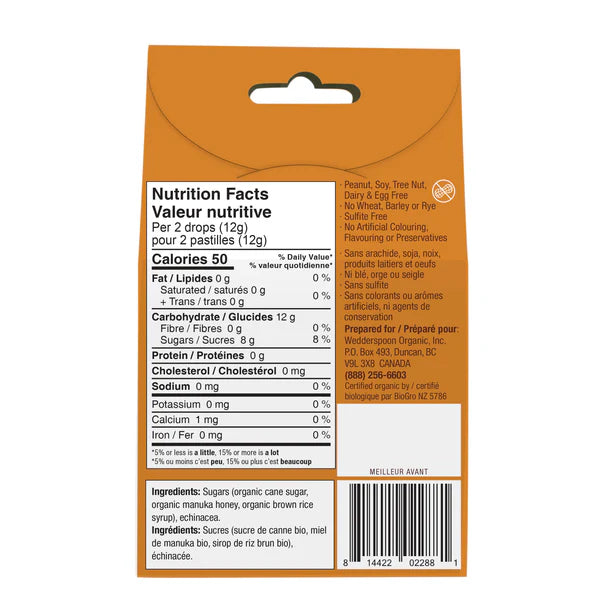 Manuka Honey Drops | Wedderspoon® | Various Flavours