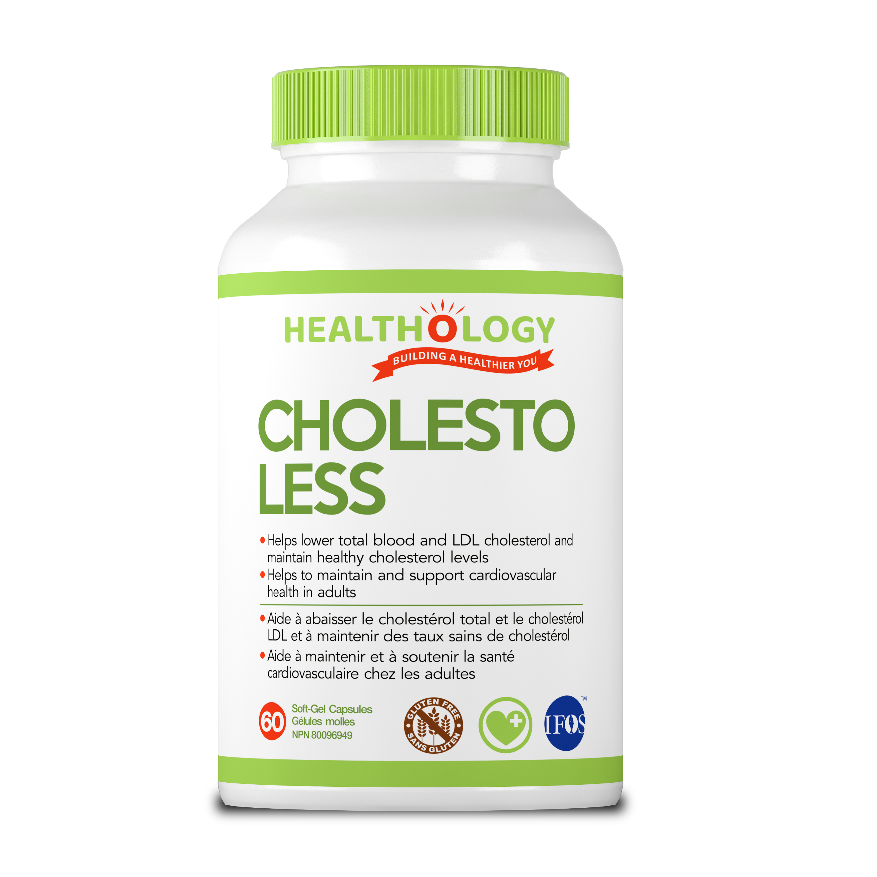 Cholesto-less | Healthology™ | 60 Softgels