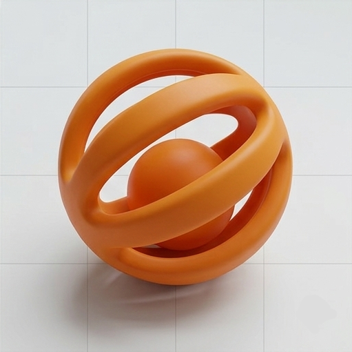 Ball-in-Ball Interactive Toy for Cats & Small Dogs