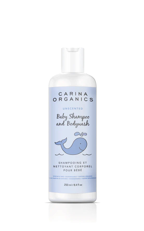 Baby Shampoo & Body Wash (Unscented) | Carina™ Organics | Different Variant