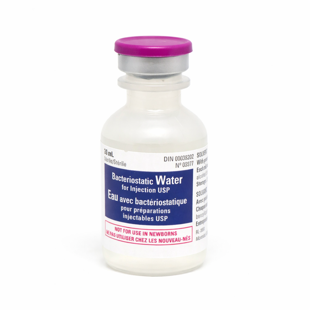 Bacteriostatic Water by Hospira Pfizer® – Sterile Diluent for Injection | 30 mL