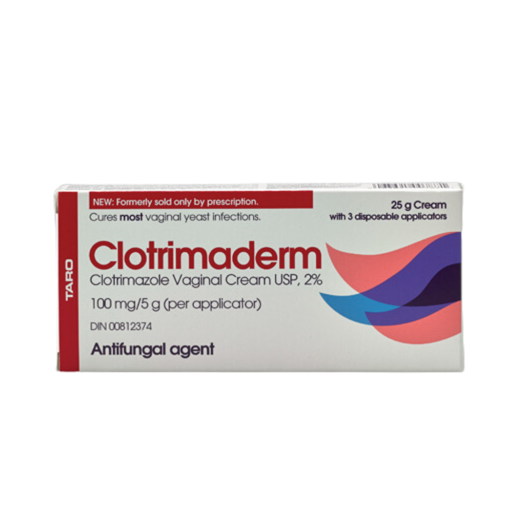 Clotrimaderm Vaginal Cream 2% | TARO | 25 gr
