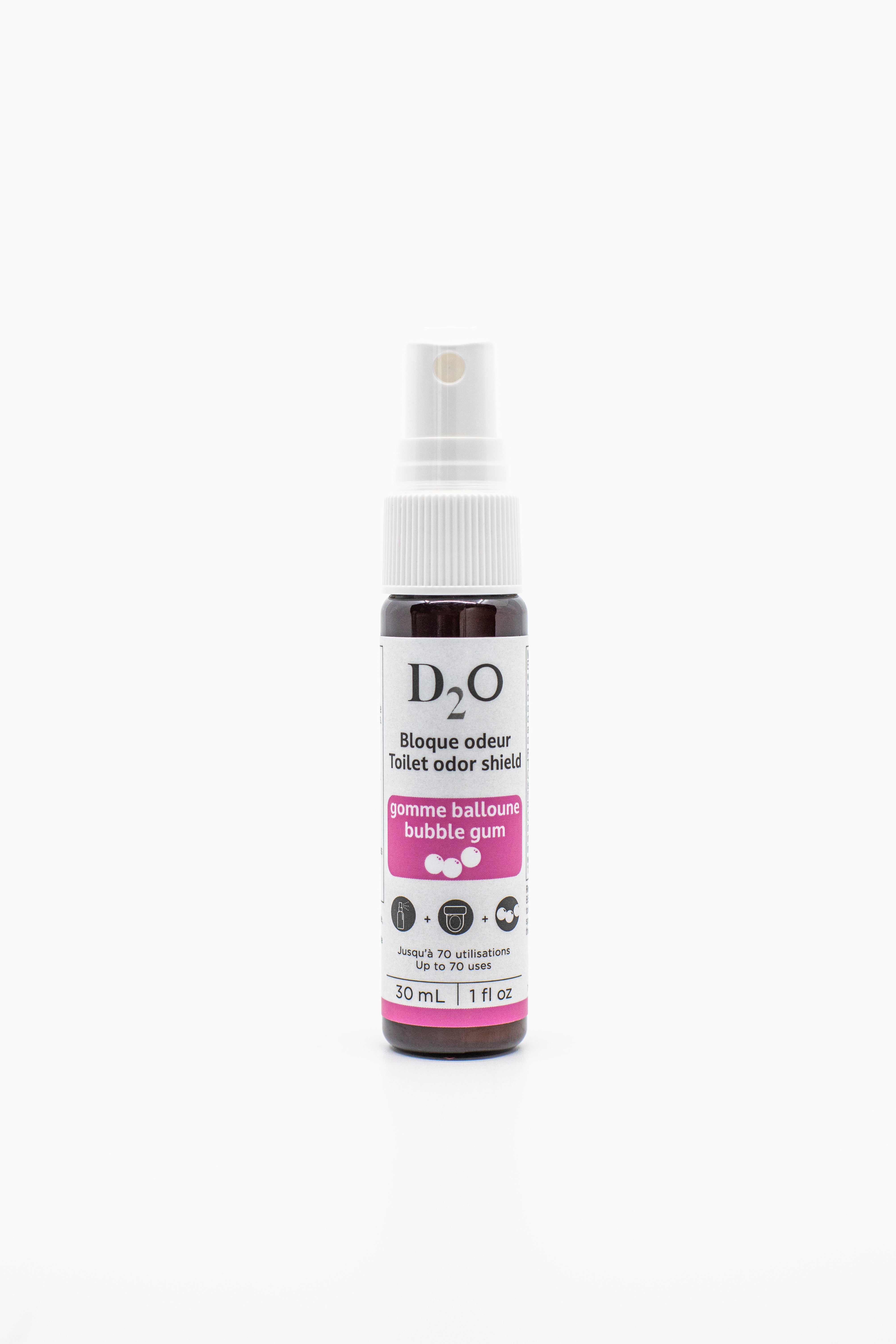 Ensemble Découverte – 6 Bloque-Odeurs pour Toilette D2O (30ml / 1oz )