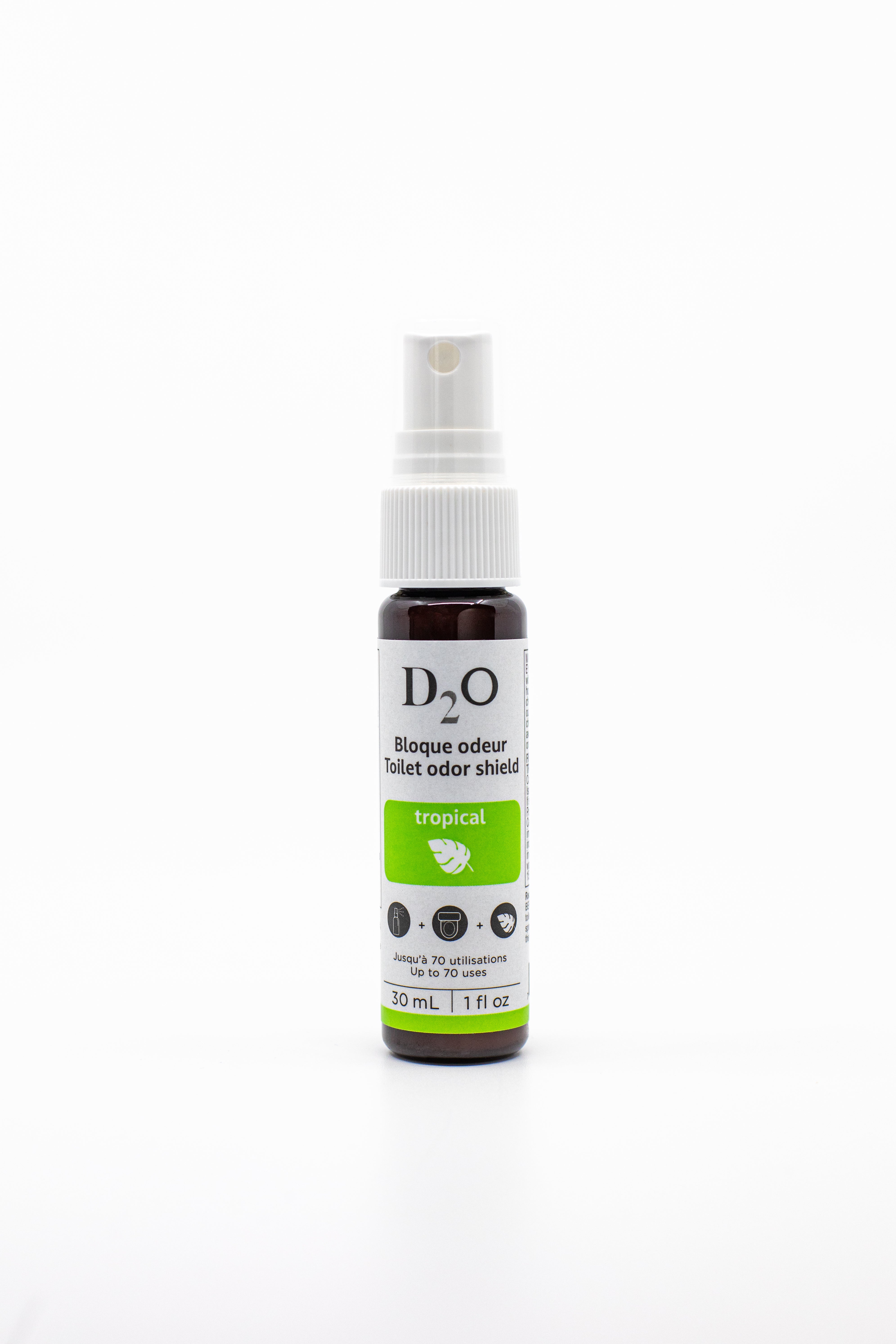 Ensemble Découverte – 6 Bloque-Odeurs pour Toilette D2O (30ml / 1oz )