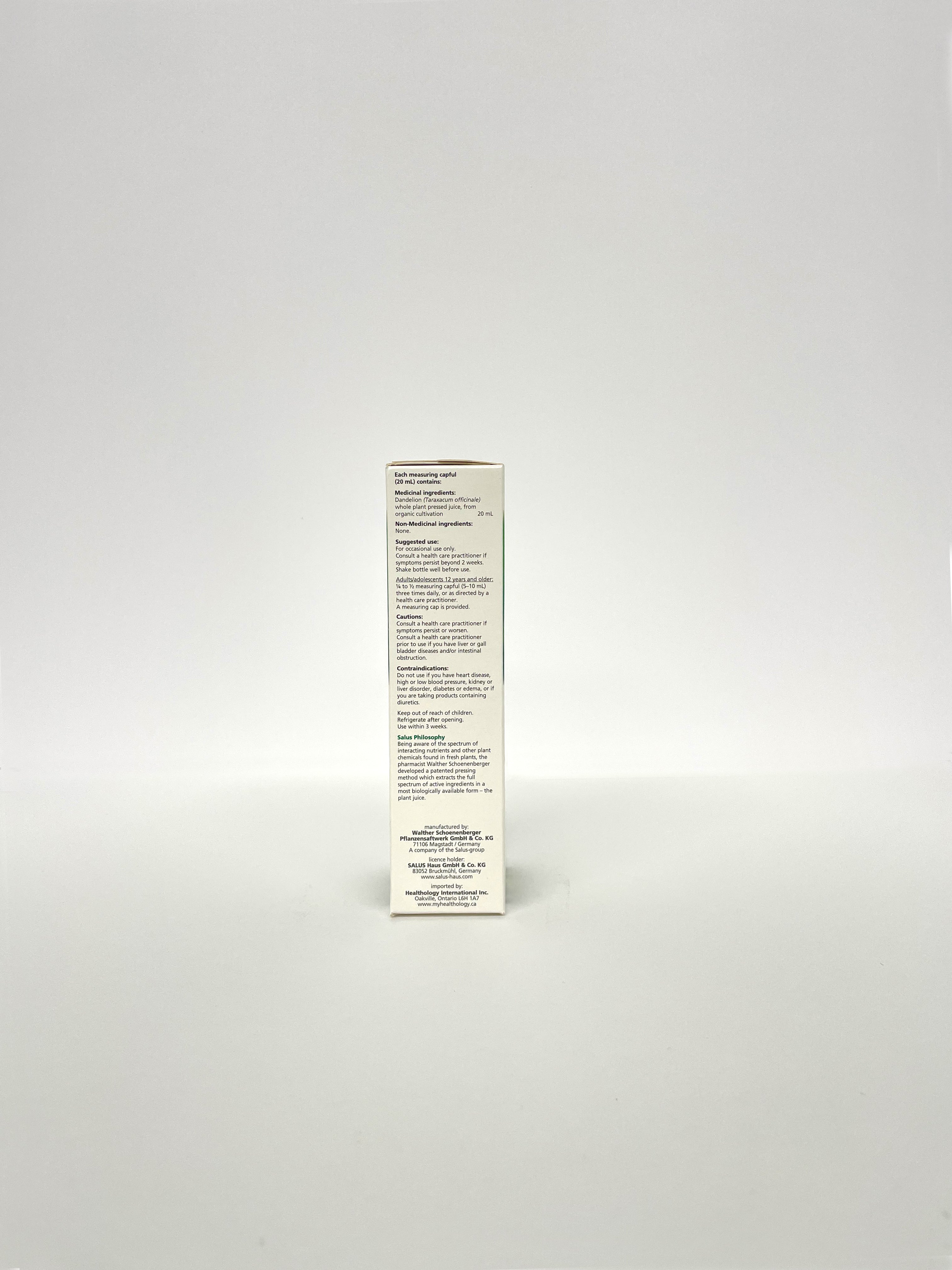 Dandelion Plant Juice | Salus | 200 ml