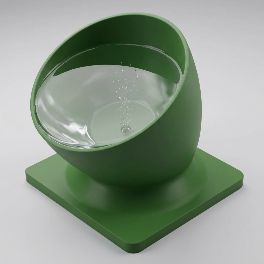Designer Pet Bowl for Dogs & Cats | Modern Food & Water Bowl