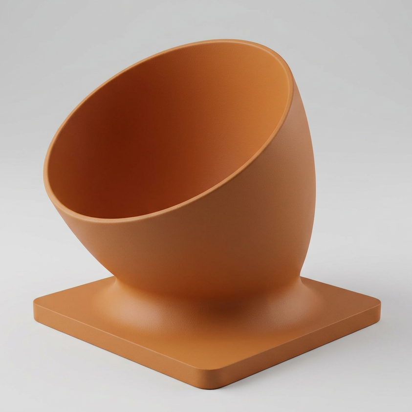 Designer Pet Bowl for Dogs & Cats | Modern Food & Water Bowl