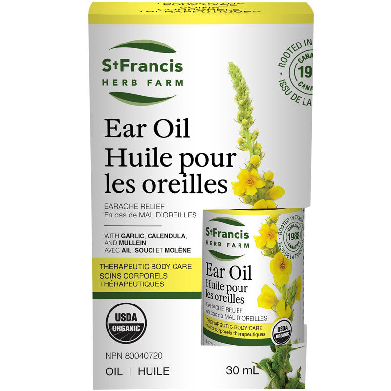 Ear Oil | St. Francis Herb Farm | 30 mL