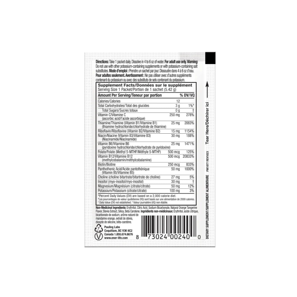Ener B+ | Ener-Life™ | 30 Sachet Carton