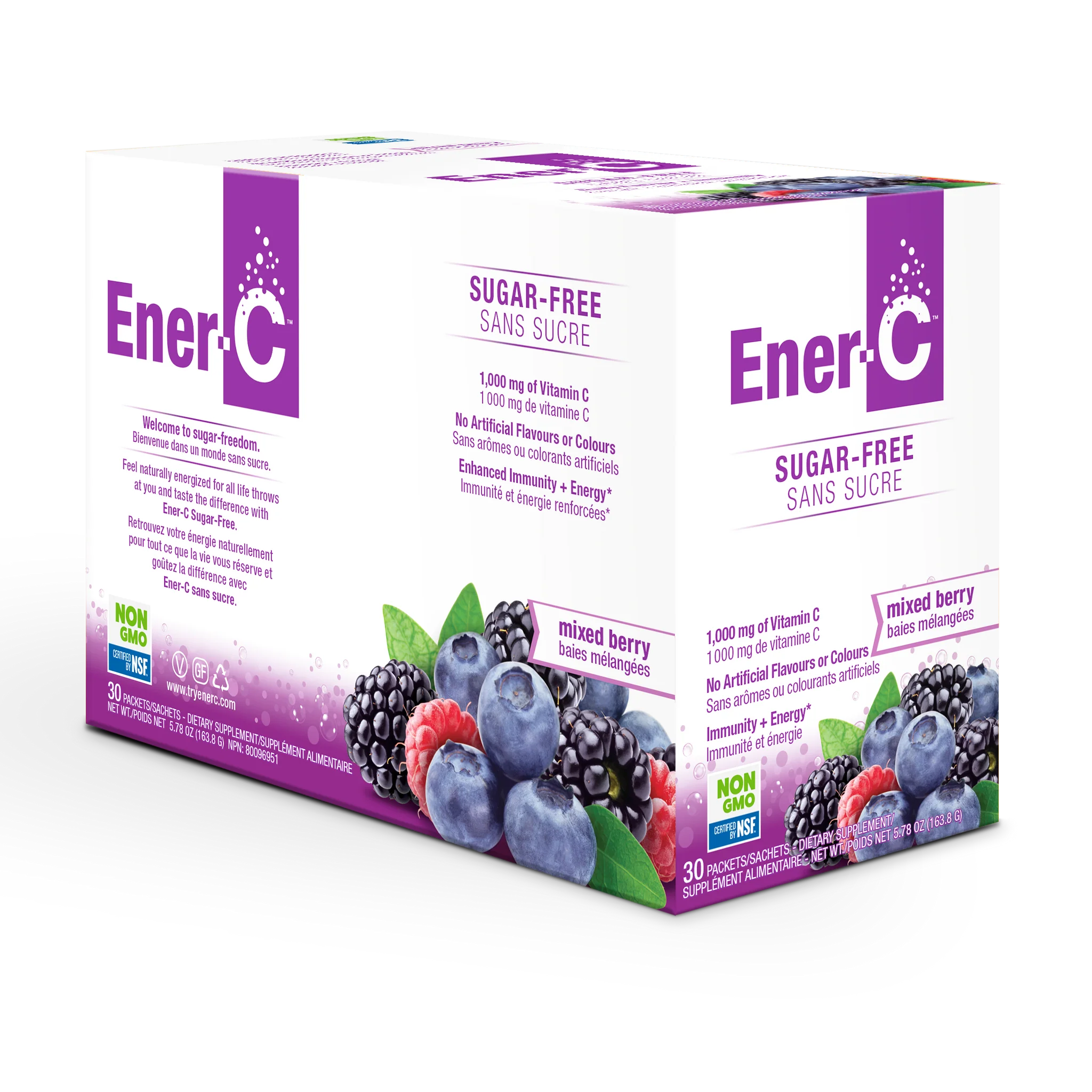 Ener-C Sugar Free | Ener-Life™ | 30 Sachet Carton