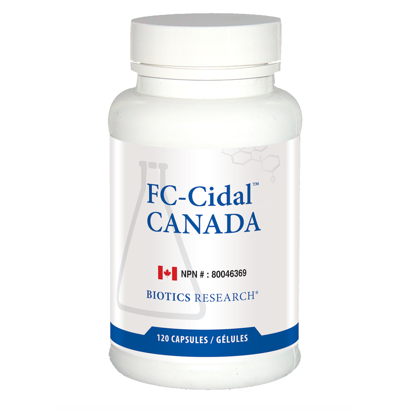 FC-Cidal™ | Biotics Research® | 120 Capsules