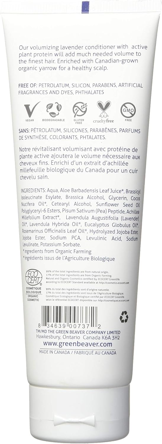 Volumizing Conditioner - Lavender | Green Beaver® | 240 mL