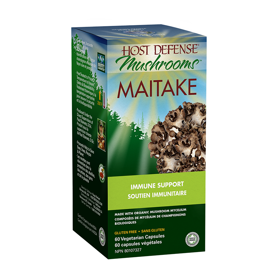 Maitake Capsules | Host Defense® Mushrooms™ | 60 or 120 Capsules