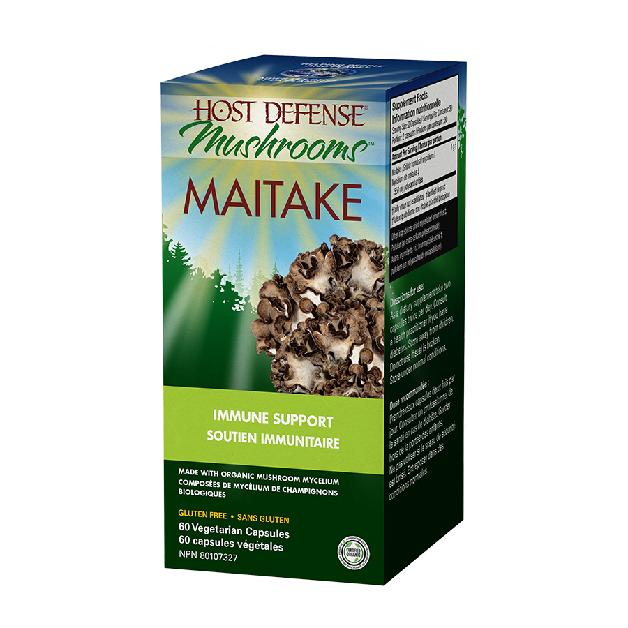 Maitake Capsules | Host Defense® Mushrooms™ | 60 or 120 Capsules