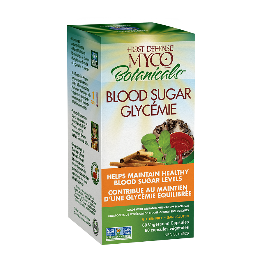 MycoBotanicals® Blood Sugar Capsules | Host Defense® Mushrooms™ | 60 Capsules