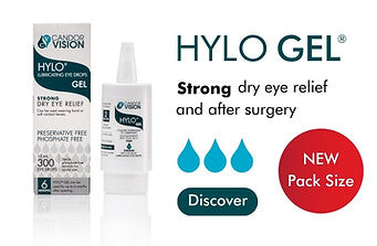 HYLO GEL® by CandorVision™ – Intensive Dry Eye & Lubrication Support | 5 mL or 10 mL