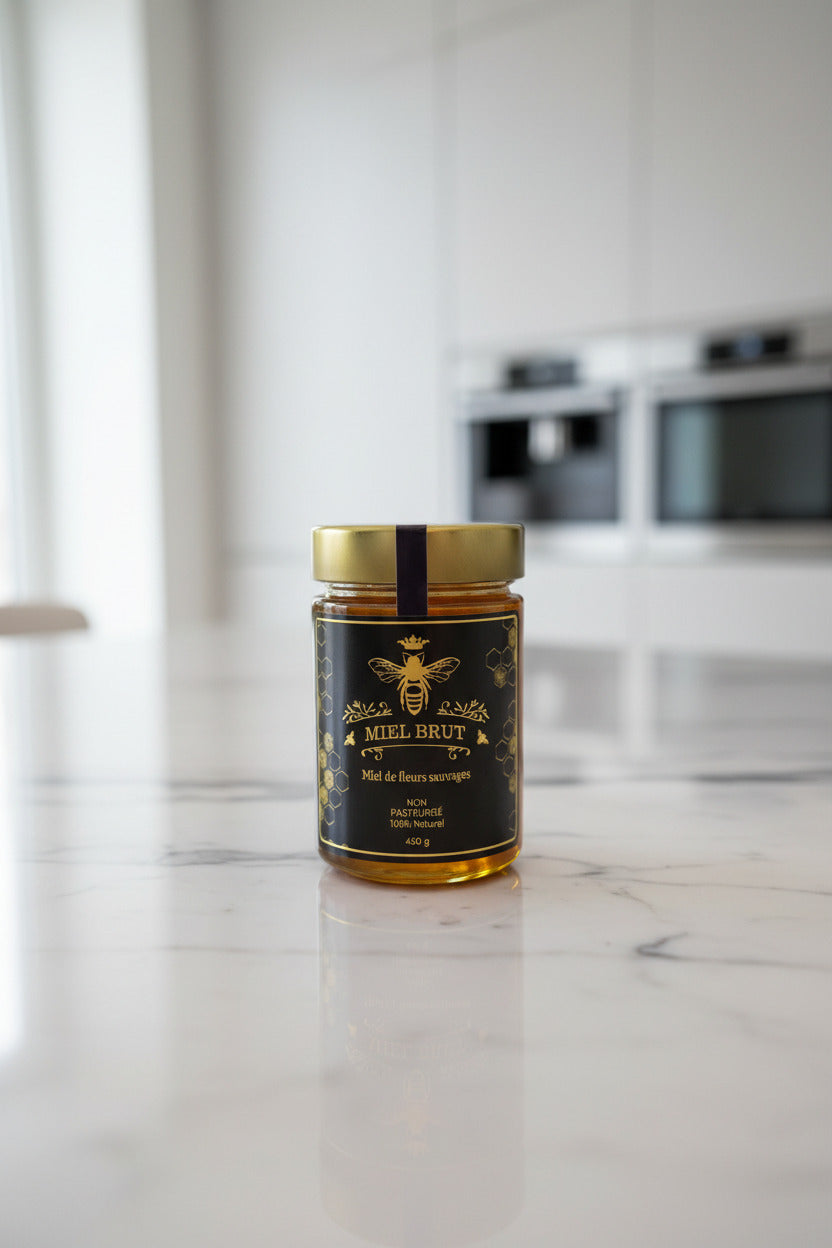 Mielbrut Wildflower Honey — Raw, Amber & Harvested in Quebec