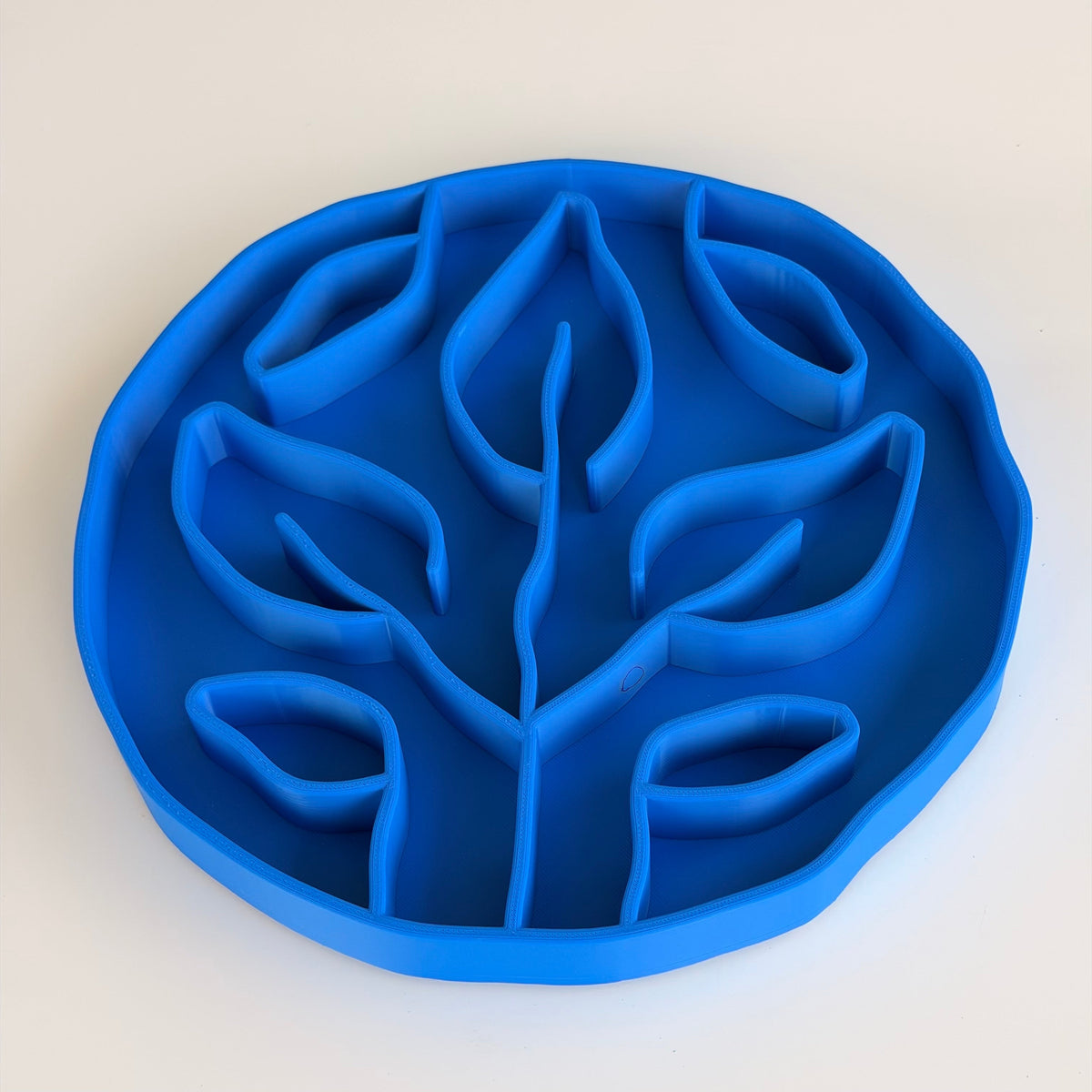 Slow Feeder Bowl for Dogs & Cats | Leaves Design