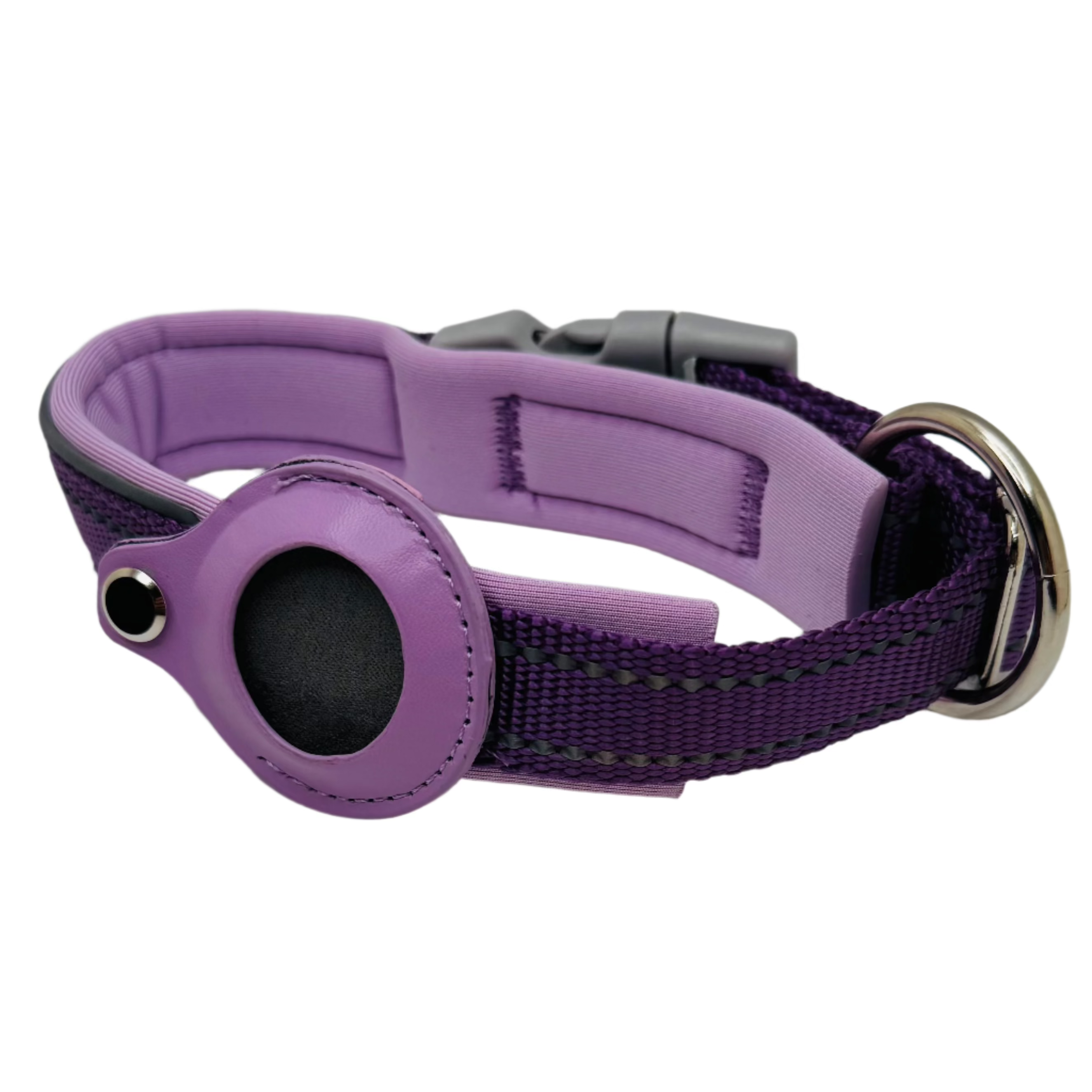 Pet AirTag Holder Collar – Anti-Loss for Cats & Dogs