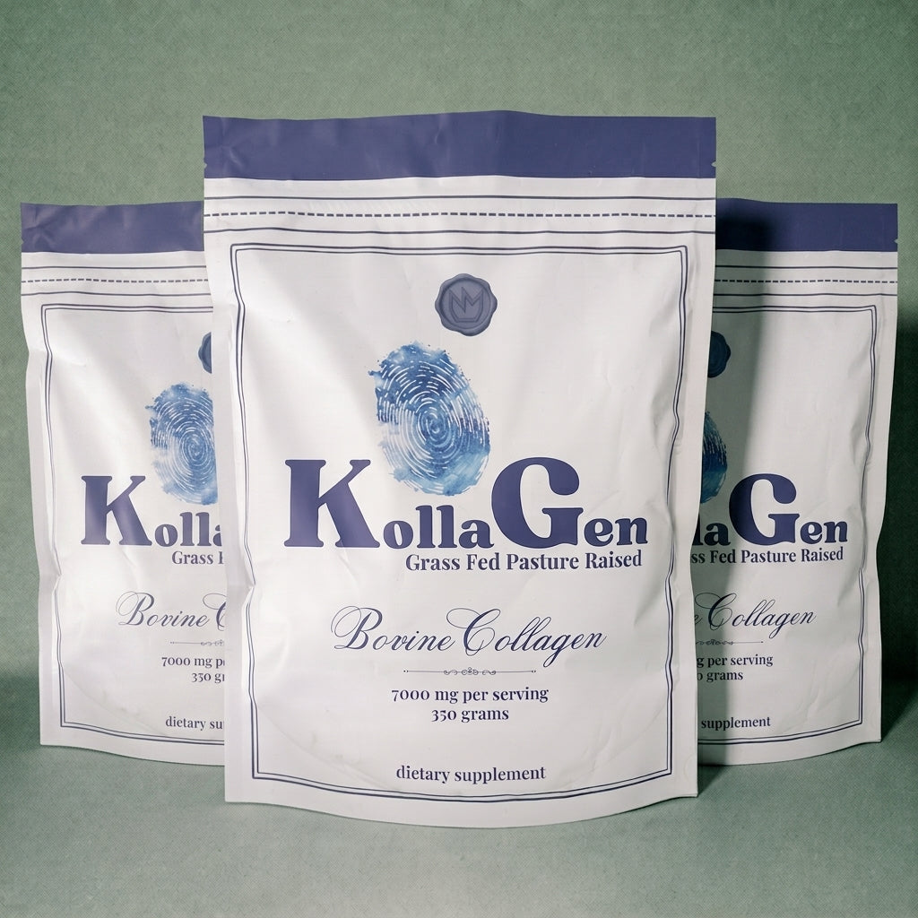 KollaGen (Grass Fed Collagen) Bundle of 3