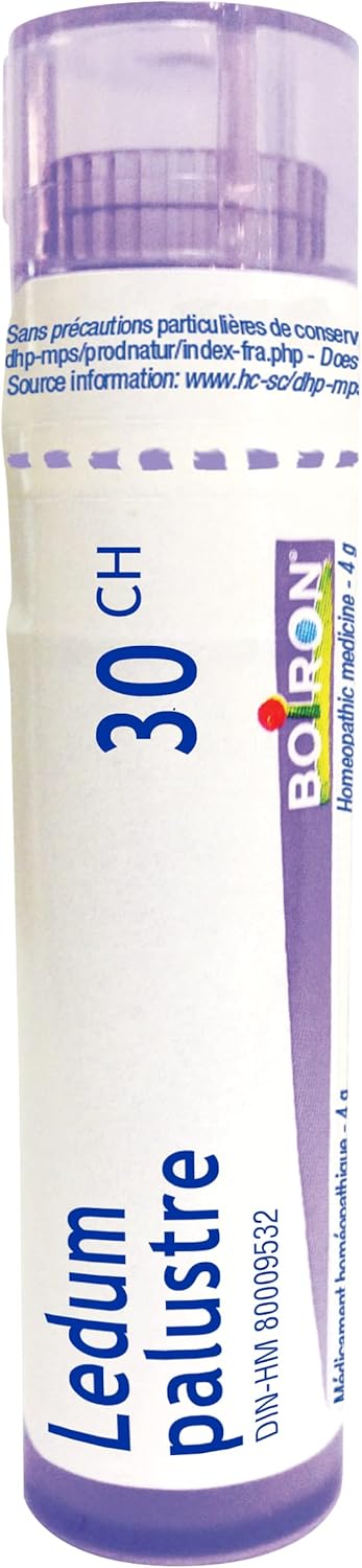 Ledum palustre 30ch,200ch | Boiron® |Each tube contains 4 g (approximately 80 pellets)